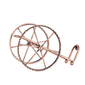 Hot Bán thiết kế sáng tạo bánh xe chủ sở hữu rượu vang vui vẻ trang trí duy nhất chai rượu vang giá - Product Image 3