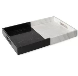 Luxury Marble Serving <b>Tray</b> Fruit Compote Cookie Chocolate Candy Desert Date EID Home Wedding Serving <b>Decor</b> <b>Tray</b> - Product Image 5