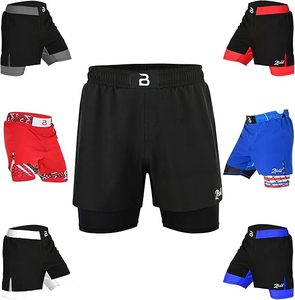 Shrink-Proof Digital Print Mixed Martial Arts Wear for Adults op Trending MMA Boxing <b>Short</b> for Men Plus Size Comfortable - Product Image 2