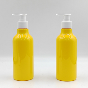 Producción directa de fábrica PET 450mL-28mm-42G Champú Botellas vacías Botellas de loción para botellas de acondicionador con tapa de cabeza de bomba - Product Image 1