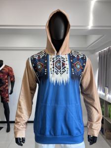 Sudaderas con capucha para hombre de la mejor calidad Sudaderas con capucha impresas personalizadas de gran tamaño Sudaderas con capucha unisex de algodón pesado con logotipo personalizado - Product Image 2