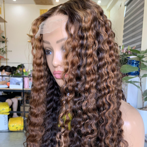 Extensiones de cabello humano Remy Virgin 100% euroasiático Rizado 28 pulgadas Longitud estirada Trama única-Precio al por mayor - Product Image 1