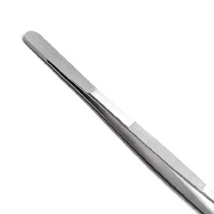 Vente en gros de pinces manuelles pour pansements chirurgicaux en acier inoxydable Mâchoires dentelées Instrument précis pour les interventions chirurgicales Sécurité MOL - Product Image 4