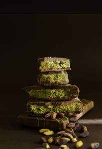 ช็อกโกแลตพร้อมเมล็ดถั่วพิสตาชิโอคูนาฟา140กรัมสินค้าส่งออกที่อร่อยที่สุดทำด้วยลูกอมส่วนผสมจากธรรมชาติ - Product Image 5