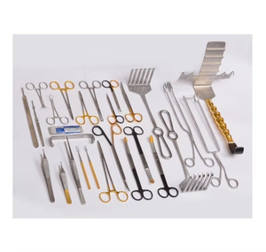 Gran oferta, juego de 36 Uds., instrumentos de cirugía de abdominoplastia, herramientas de cirugía plástica de acero inoxidable, base quirúrgica - Product Image 6