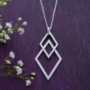 Simple Design Stainless Steel Jewellery High Quality Opal Celtic Knot Pendant Necklace for Women - Product Image 4