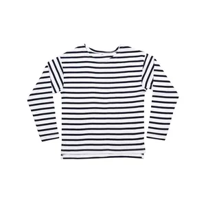 T-shirt pour enfants bio et durable de style breton – Articles promotionnels - Product Image 3
