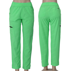 Custom Modern Fit Scrubs Pants Stand Collar Short Sleeve Medical Apparel Uniforms Sets for Professionals in Hospitals - Product Image 1