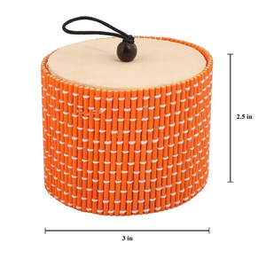 Natural Handmade Bamboo <b>Gift</b> <b>Box</b> for <b>Ramadan</b>, Crafted in Vietnam, Complete with Full Accessories. - Product Image 5