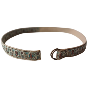 เข็มขัดผ้าทอ jacquard หนังวัวแบบเต็มตัวใช้ได้ทั้งชายและหญิงแฟชั่น kvr ใช้ได้ทั้งชายและหญิง2025 kvr - Product Image 1