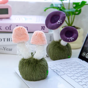 Jouets en peluche <span class=keywords><strong>champignons</strong></span> sauvages de 14 cm, directement de l'usine, décorations de bureau en forme de <span class=keywords><strong>champignons</strong></span> en peluche douce, plantes moelleuses, cadeaux en peluche mignons - Product Image 4