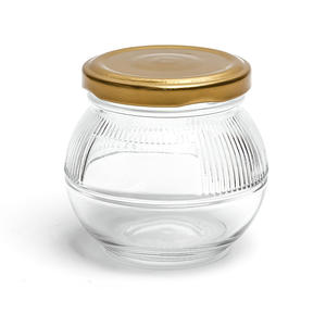 Bouteilles d'emballage en verre transparent pour nid d'oiseau de 50/75/100 ml, pots de stockage de miel en verre scellés avec couvercle/capuchon à vis en métal - Product Image 6