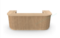 Table de bar haute moderne, mobilier de bar en bois contemporain pour la maison ou un usage commercial
