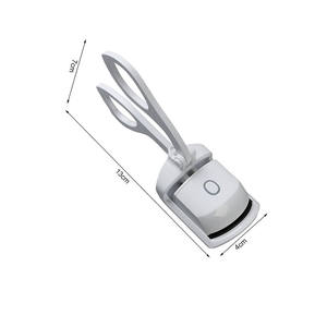 Rechargeable <b>Heated</b> Eyelash <b>Curler</b> by Myrva, Plastic Makeup Tool with Soft Brush Design, Model MYR-RP3147, Made in CN - Product Image 5