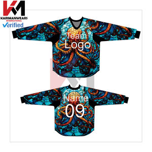 Maillots de Paintball sublimés OEM personnalisés maillots de Paintball rembourrés de haute qualité entièrement personnalisables maillots de sublimation d'équipe - Product Image 4