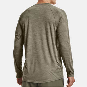 T-shirt à manches longues Terrain pour hommes Sports Training Fitness Gym Top - Product Image 2