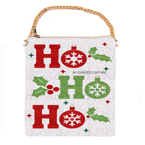 Sac de téléphone portable perlé à la main personnalisé fabriqué en Inde pour les fêtes de Noël et les cadeaux de vacances - Product Image 3