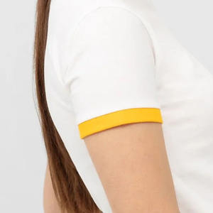 Camisetas Cortas de Verano para Mujer, de Algodón, Tejido Personalizado, al por Mayor, Estilo Urbano Holgado, Color Personalizado, Casual - Product Image 5