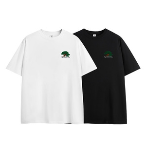 เสื้อยืดปักลาย STREETLAB ผ้าฝ้าย 100% คอกลม แขนสั้น สำหรับผู้ชาย สวมใส่สบายๆ - Product Image 2