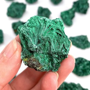 Nuovi Arrivi: Cluster di Azurite e Malachite Grezza Naturale di Alta Qualità - Campioni di Cristalli Minerali - Product Image 1
