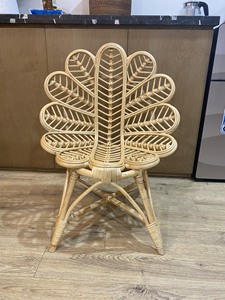 MEILLEURES VENTES 2024 ! Chaise en rotin tressé en forme de fleur pour se détendre dans le jardin, directement du fabricant - Product Image 2