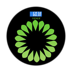 Báscula de Baño Digital Portátil con Pantalla LCD Rectangular de 180 kg, Funciona con Batería, Autoajuste a Cero, Ecológica - Product Image 1