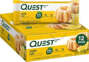Barras de Proteína con Sabor a Pastel de Limón de Quest Nutrition, Paquete de 12 - Product Image 4