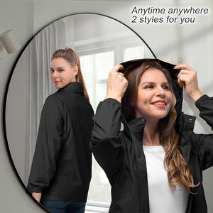 Chaquetas cortavientos Ripstop de ajuste personalizado, prendas de vestir exteriores transpirables resistentes al viento, ideales para entrenamiento o uso informal - Product Image 3