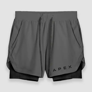 Short de sport décontracté à séchage rapide pour hommes respirant et anti-rides Short de basket-ball pour la course à pied Mid Solid Made Pakistan OEM disponible - Product Image 5