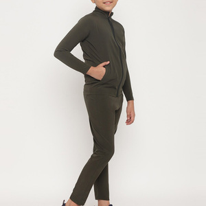 Haute qualité dernier survêtement surdimensionné à fermeture éclair pour garçons enfants Collection d'hiver tissu respirant survêtement pas cher taux 2026 - Product Image 2