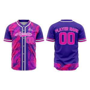 Vente en gros de vêtements de sport OEM-Maillots de baseball respirants personnalisés et ensembles d'uniformes pour équipes - Product Image 1