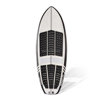 Planche de surf dure en fibre de carbone Hydrofoil Downwind SUP Board avec pagaie sur pied pour le surf et la pêche en eau océanique