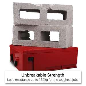 Chariot à outils rouge en fer à réparation rapide avec 7 tiroirs de rangement boîte mobile ensemble en stock clé sac à outils cabine de garage - Product Image 2