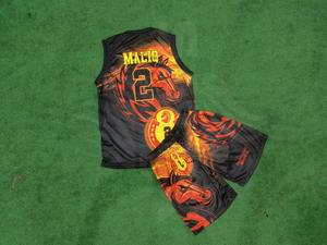 Uniformes y Camisetas de Baloncesto Sublimadas Personalizadas al por Mayor, Talla Grande, 100% Poliéster, Antibacterianas y Transpirables - Product Image 5