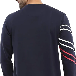 เสื้อสเวตเชิ้ตของผู้ชายมาใหม่แบบไม่มีฮู้ดเสื้อ100% ราคาถูก - Product Image 4