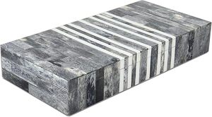 ทำมือที่มีคุณภาพที่ดีที่สุดที่มีคุณภาพแม่ของไข่มุกฝังกระดูกกล่องเครื่องประดับตกแต่งบ้านของขวัญที่เป็นมิตรการปรับแต่งจากอินเดีย - Product Image 4