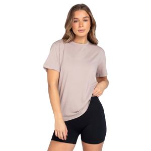 Vente en gros – T-shirt décontracté en coton pour femme, personnalisé avec logo, manches courtes, été, coupe ample, anti-plis, respirant, mode, vêtements de sport et streetwear - Product Image 1