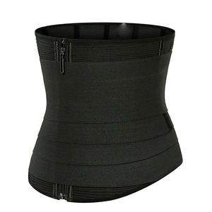 Support Flat Tummy Bandage Slimming Stomach Belly Wrap Band Trimmer Body Shaper Waist Trainer Belt Corset for Women - Product Image 4