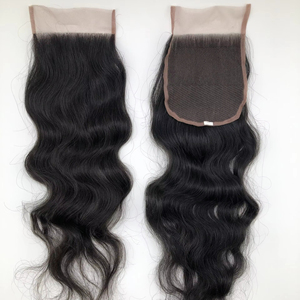 Extensiones de cabello humano Remy virgen 100% estilo rizado embalaje personalizado Natural suave para cierre 5X5 indio - Product Image 1