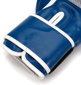 Gants de boxe en cuir PU/véritable de haute qualité soutien personnalisation gants de boxe à lacets - Product Image 4