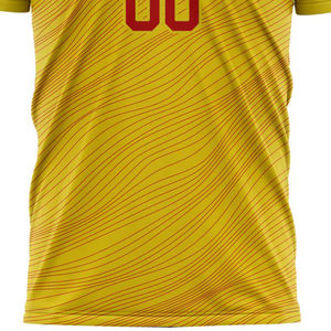 Nueva Camiseta de Fútbol para Hombre con Estampado por Sublimación, Nuevo Diseño, Secado Rápido, Transpirable, Ligera, Cuello Redondo, Manga Corta, Ropa Deportiva - Product Image 2