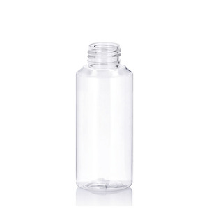 Botella redonda de hombro inclinado de plástico para mascotas de 120ml para embalaje personalizado al por mayor proporciona impresión personalizada y diseño de etiquetas - Product Image 2