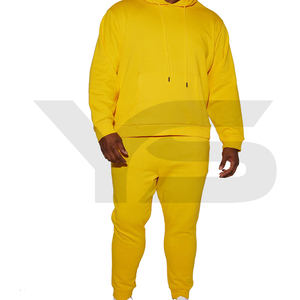 Sudadera con capucha para hombre XL de dos piezas, Jersey cómodo de alta calidad, chándal de invierno, estampado ecológico, precio al por mayor, conjunto de talla grande - Product Image 3