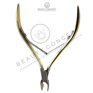 กรรไกรตัดเล็บสแตนเลสปลายแหลมสีทอง, กรรไกรตัดแต่งเล็บเครื่องมือทำเล็บตามแนวคิดความงามเป็นมิตรต่อสิ่งแวดล้อม - Product Image 5