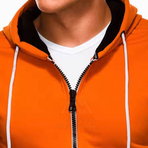 OEM Service Wholesale Best Design <b>Men</b> <b>Zipper</b> <b>Hoodies</b> Lightweight Solid Color <b>Men</b> <b>Zipper</b> <b>Hoodies</b> - Product Image 6