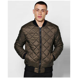 2025 Blouson aviateur pour homme sur mesure en XS blanc noir avec col montant Design décontracté en différentes couleurs Offre Spéciale produit - Product Image 1