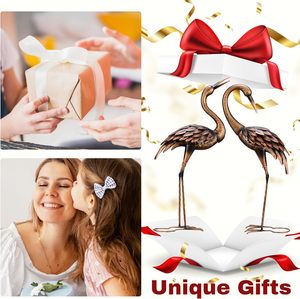 Garden Decor Large Metal Crane Garden Statues & Sculptures for Yard Art Lawn Patio Porch Decoration Custom <b>Figure</b> And Models - Product Image 4