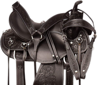 Selle Western en cuir véritable, très vendue, siège souple, logo personnalisé, couleur personnalisée, taille personnalisée, designs personnalisés, courses de chevaux