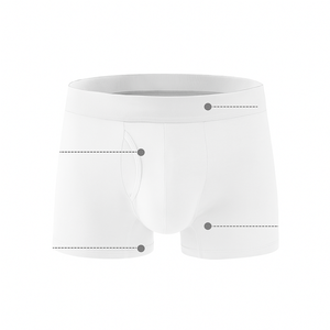 Venta directa de fábrica, calzoncillos de tiro medio de algodón de bambú para hombre, ropa interior de algodón transpirable de forma europea 180Gsm personalizable - Product Image 6