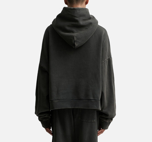 Sudadera con Capucha para Hombre, de Invierno, 100% Pura Calidad, Bordada, Corte Regular, Felpa Gruesa, Transpirable, con Bolsillo, Tinte Liso - Product Image 3